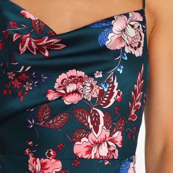 Petal & Pup Doriah Dress-Emerald - Picture 3 of 5